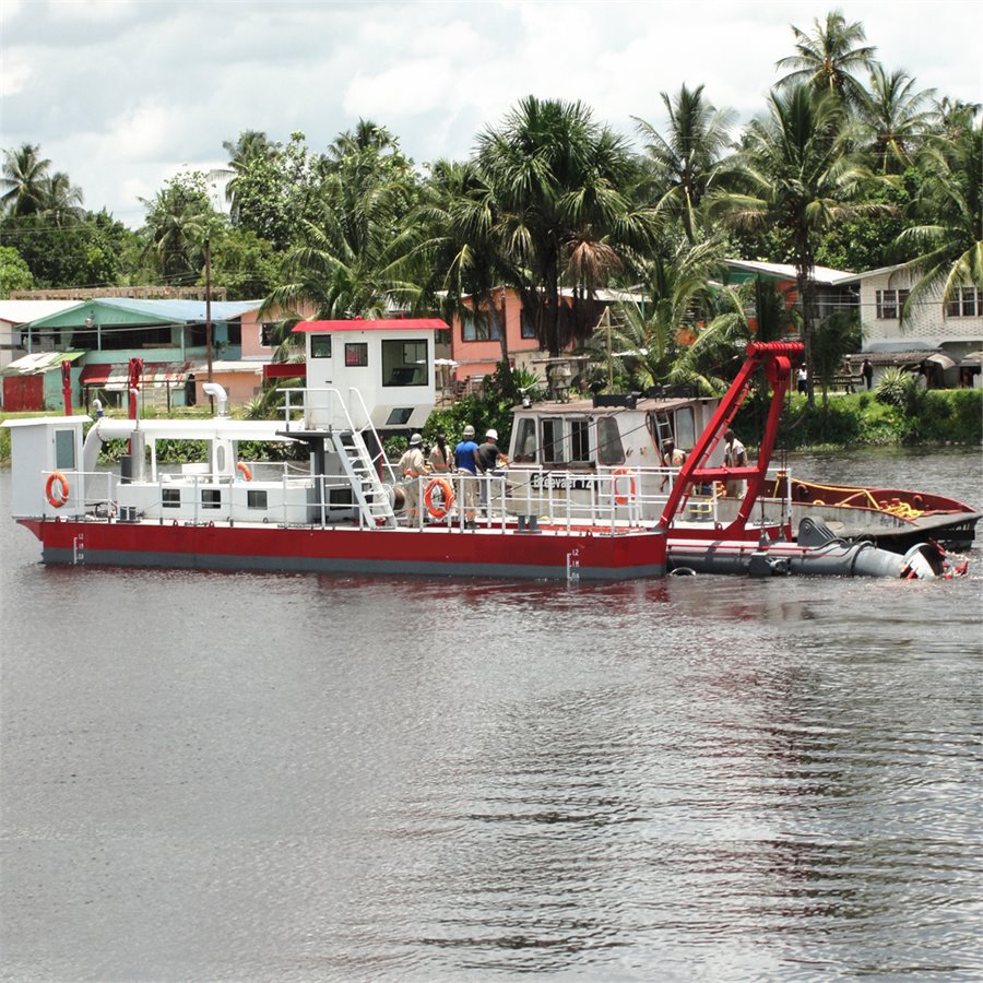 Peralatan Pengerukan Hisap Sungai Portabel Penggunaan Perkotaan yang Populer